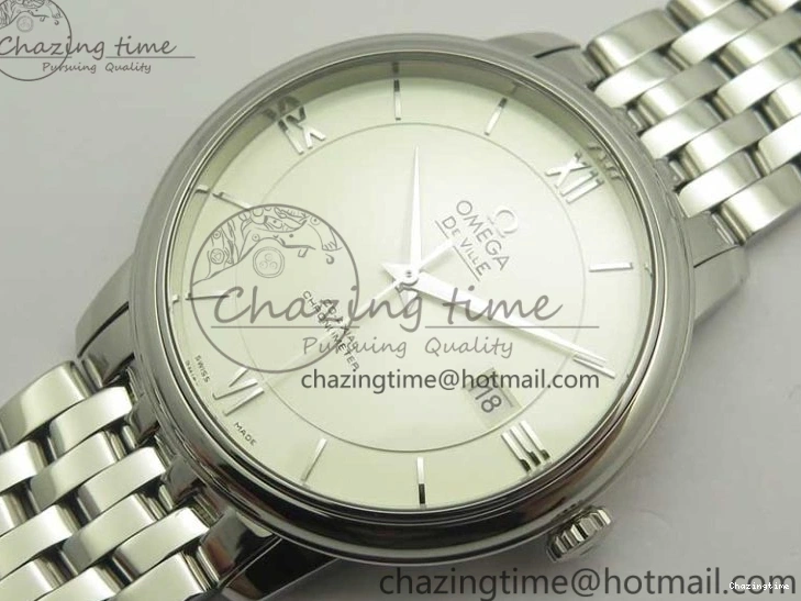 0418 Sporty De Ville SS RXW 1:1 Best Edition Silver Dial on SS Bracelet A 8019